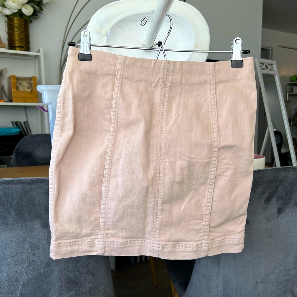 Free People Denim Skirt